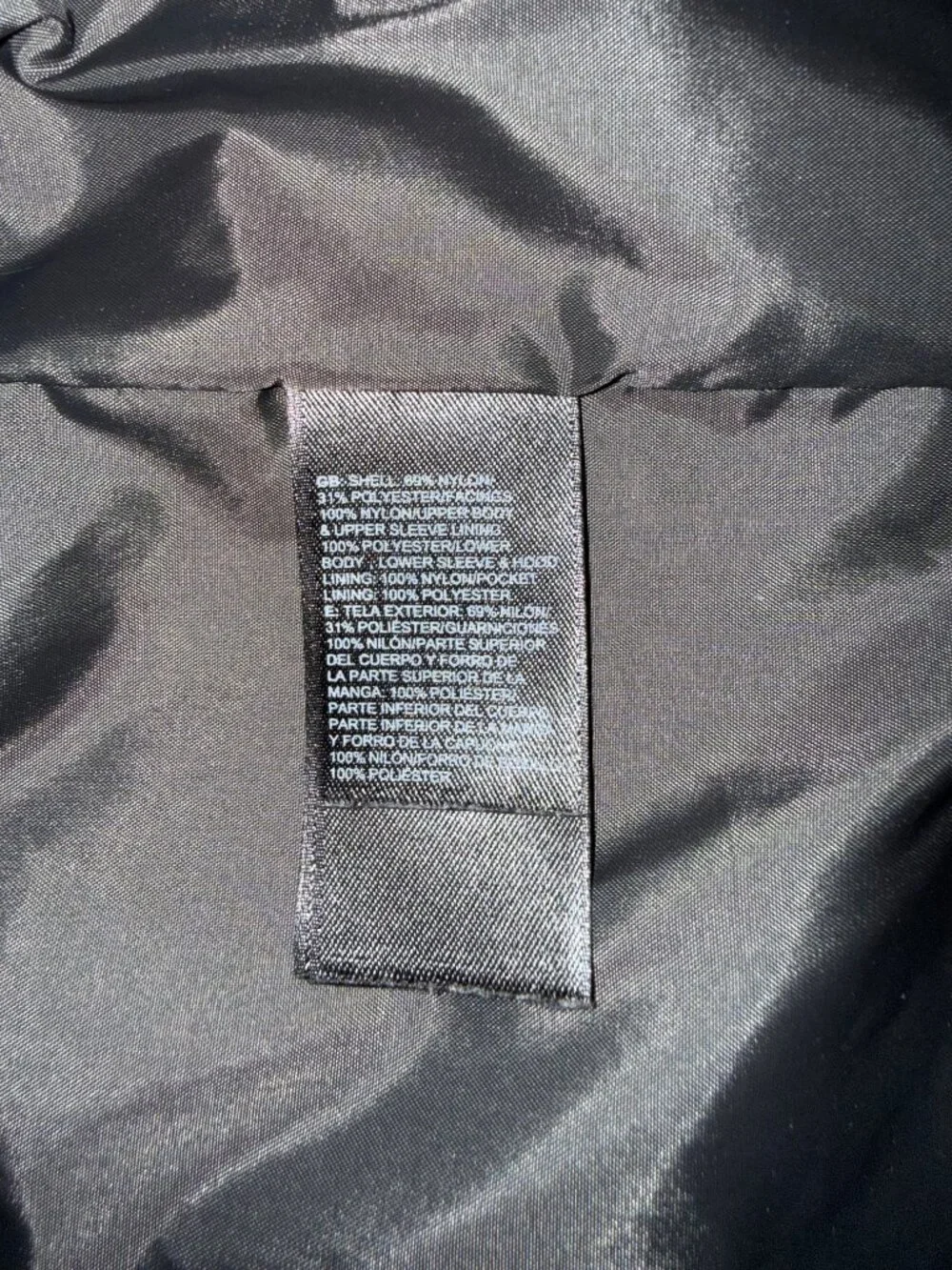 The North Face Men's HyVent Cargo Parka Mountain Jacket Medium Black Fall 2013